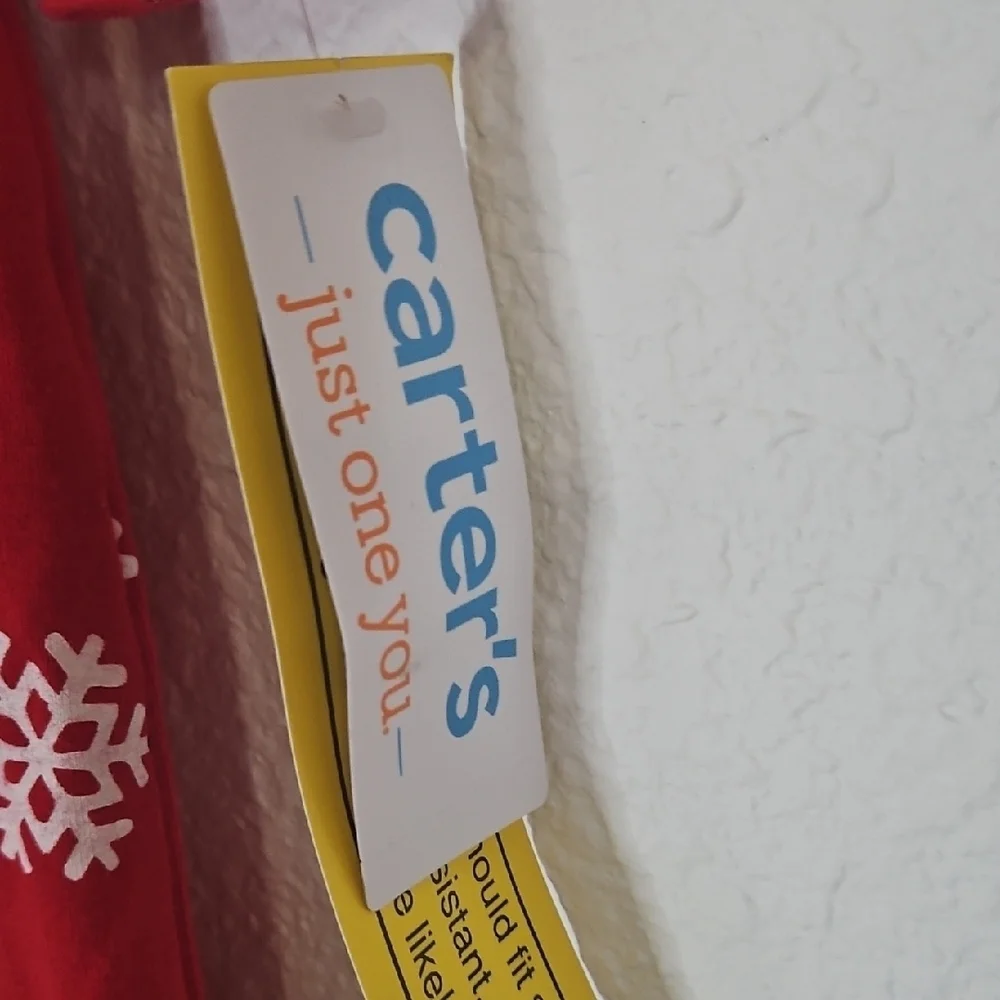 Carter's Red Fox and Snowflake Kids Footie